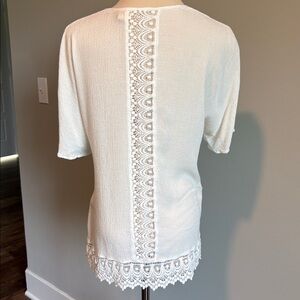 Roxy White Textured Knit Cardigan